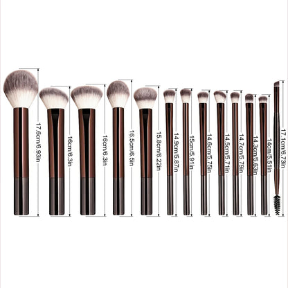 Lumyrel Ritual Glow 13-Piece Brush Set