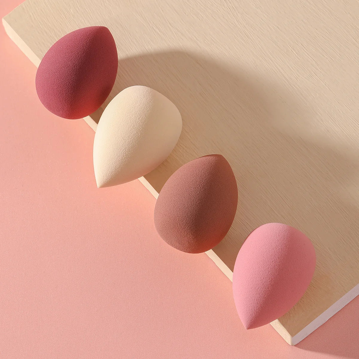 Lumyrel Velvet Glow Beauty Sponge Set (4-Piece)
