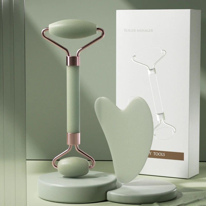 Lumyrel Blush Serenity Roller & Gua Sha Duo
