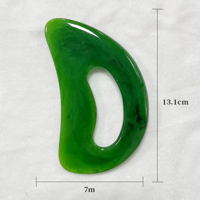 Lumyrel Aura Glow Gua Sha Sculptor – Green & Pink Duo